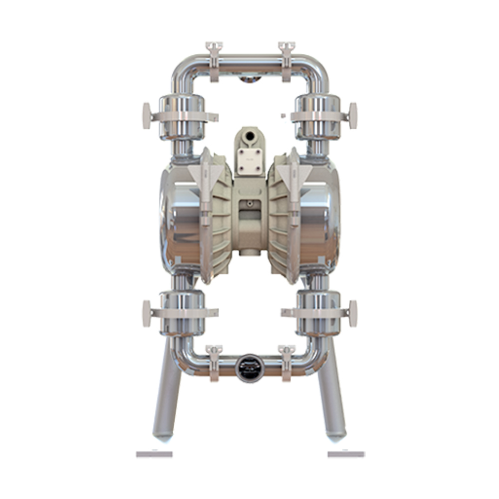 2" (51mm) Hygienic Clamped Metal